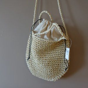 AEO BNWT Straw Crochet Beach Bag